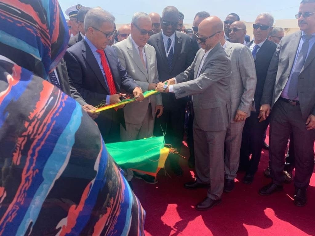 Inauguration à Nouadhibou du premier salon international des produits halieutiques mauritaniens 