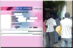 Carte de séjour : Montrer la patte !