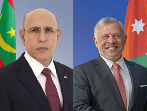  Le Président de la République s’entretient au téléphone avec le Souverain du Royaume Hachémite de Jordanie