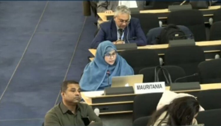 Genève : la Mauritanie réaffirme son engagement en faveur de la diversité et de la protection des droits des minorités