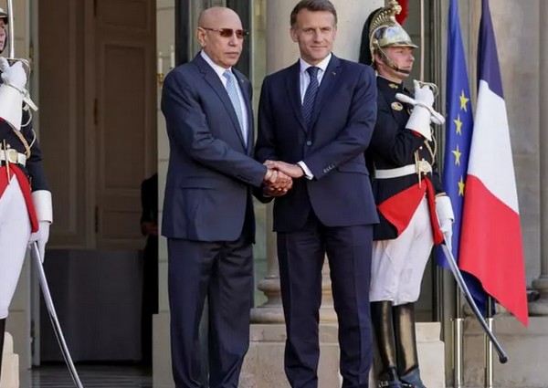  Emmanuel Macron salue la «responsabilité» de la Mauritanie pour «son rôle dans une région sahélienne profondément déstabilisée»