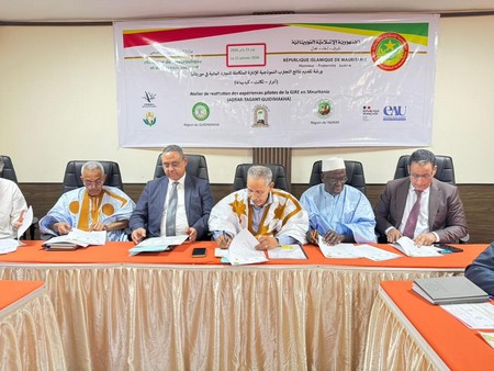 Atelier de restitution des expériences pilotes de la GIRE en Mauritanie (Adrar-Tagant-Guidimakha) / PhotoReportage