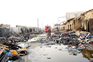 Cinquième : une défaillance électrique à provoqué l'incendie du marché de Sebkha, selon le préfet