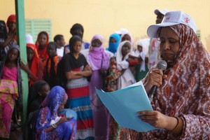 Marieme Baba, coordinatrice du MASEF au Trarza : « L’enfant ne doit pas être chargé de nourrir sa famille… »