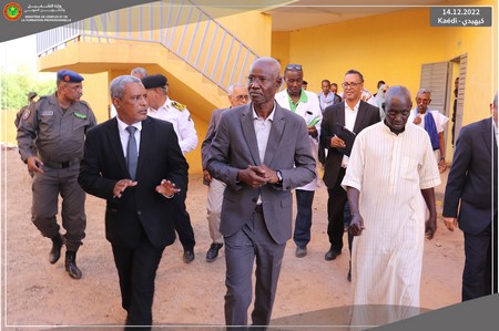 Tournée du Ministre de l'Emploi auprès des écoles de formation professionnelle de l'intérieur - [En images]