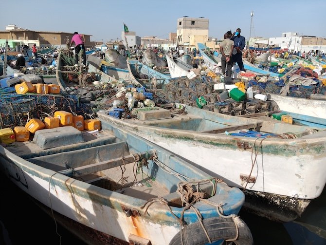 Nouadhibou : les corps de 4 pêcheurs décédés dans le naufrage de deux navires ont été repêchés