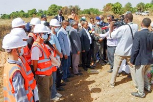 Pont de Rosso : ultimes préparatifs avant le lancement du projet par les présidents mauritanien et sénégalais 